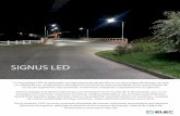 Ficha Técnica SIGNUS LED (Incorporación Opcional Kit ...€¦ · Kit de Emergencia Este accesorio se puede incorporar de forma opcional y permite brindar un encendido de seguridad