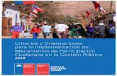 Criterios y Orientaciones para la Implementación de Mecanismos …2.municipalidadalgarrobo.cl/templates/rt_callisto/images/demo/2020... · 1Cf. Carta Iberoamericana de Participación
