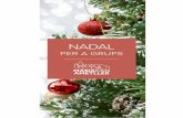 NADAL - Masia Can Ametller Restaurantcanametller.com/.../2019/11/menus-nadal-grups-masia... · Bon Nadal! MASIA CAN AMETLLER-3 - MENÚ 1 Pica-pica (servit a taula) ... Vi Blanc Calinda
