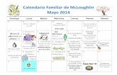 Calendario Familiar de McLoughlin Mayo 2014 › cms › lib4 › WA01001055 › Centricity... · 2014-04-29 · Oficiales 2014-15 13 Noche de Padres de Doble Vía a Dos Idiomas 6-7:30