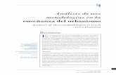 Análisis de tres metodologías en lascielo.senescyt.gob.ec/pdf/estoa/v7s14/1390-7263... · efectiva de la calidad de las titulaciones (Cuenca, 2013; Izquierdo, 2012)1. En los estudios