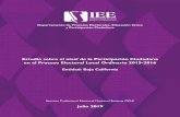 Contenido - IEEBC · 2020-01-21 · de Baja California desde varios enfoques: censales, comparativos, de participación atípica e inclusive sociodemográficos, los cuales toman como