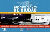 OBSERvACIONES DE CIUDAD - Secretaría de Cultura ... · tecnologías de la información y comunicación: herramientas para la Bogotá Humana oBservaCIones de CIudad 8 III.I acceso
