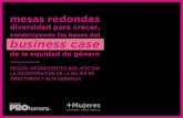 construyendo las bases del business case©… · del business case de la equidad de género” constituyeron una instancia de conversación inédita en Chile, en la que por primera