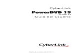 CyberLink PowerDVD 19...1 Introducción Introducción Capítulo 1: Bienvenido al modo TV de CyberLink PowerDVD. El primer reproductor de discos de películas y medios digitales del