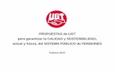 Presentación de PowerPoint - FeSP UGT Sevilla · Para UGT, además de RECHAZABLE, es una reforma ILEGÍTIMA. Secretaría de Políticas Sociales, Empleo y Seguridad Social. 4.-ESTADO