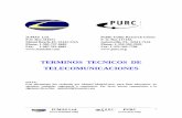 TERMINOS TECNICOS DE TELECOMUNICACIONES › centers › purc › DOCS › ... · AMPS Advanced Mobile Phone Service TIA/EIA-553 (Servicio Avanzado de Telefonía Móvil): El sistema