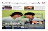 NIVERSIDAD SEMANARIO DE TALCcomunicaciones.utalca.cl/semanario/semanario/semanario146.pdf · aprender el idioma en forma divertida y práctica. Imparte clases de inglés en el Instituto