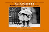 A 150 años de su nacimiento GANDHI - tortillaconsal.com · Los obreros textiles de Ahmadabad y la satyagraha en Kheda Gandhi, el líder de la Nación India El reclutamiento para