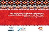 Mujeres afrodescendientes en América Latina y el Caribe ... › sites › › files › Mujeres... · Este estudio fue preparado bajo la responsabilidad de la División de Asuntos