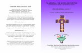 PASTORAL DE ADOLESCENTES › wp-content › uploads › 2020 › 02 › F… · Que el Espíritu Santo nos guie a realizar un verdadero camino de conversión, para redescubrir el