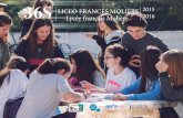 36S LICEO FRANCÉS MOLIÈRE Lycée français Molière 2016 · crear bonitas formas con fulares. Les séances de piscine pour les GS s organisent autour de nombreux jeux. Elles visent