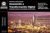 Seminario Internacional: Innovación y El mundo mira a Transformación Digital … · 2019-09-04 · Herramientas para Segmentar Marketing Digital UX y Propuesta de Valor Marketing