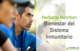 Herbalife Nutrition Bienestar del Sistema Inmunitario · ¿Qué es el sistema inmunitario? • El sistema inmunitario es un mecanismo de defensa del cuerpo humano para combatir enfermedades,