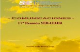 Comunicaciones 17ª Reunión Nacional SEH-LELHA · 2013-06-23 · tempol o 10 µmol/L de apocinina. Resultados: el deterioro de la relajación inducida por ACh (P