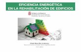EFICIENCIA ENERGÉTICA EN LA REHABILITACIÓN …...Gasto energ ético en Navarra (miles € ) 10,6% PIB 2011 Tarifa eléctrica TUR (10 kW) 2012 0,142319 €/kWh 1999 0,085584 €/kWh