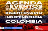 Agenda eventos 2019-2021 · Angostura. Popayán. Conmemoración nombramiento gobernador ... • Colegio del Imbabura, Ecuador • Casa de estudios, San José de Cúcuta • Colegio