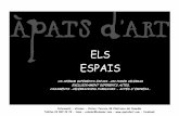ESPAIS BODES LLOGUER 2014 · LES GRAUS , CASA RURAL Passeig de Font – Rubí, 62 08736 Guardiola de Font – Rubí (Barcelona) 938979133 - 9389791057 info@lesgraus.com Espai per