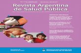 Vol. 9 - Nº 36 - Septiembre 2018 Buenos Aires, Argentina Reg. …rasp.msal.gov.ar/rasp/edicion-completa/RASP-numero-36.pdf · 2019-11-13 · 5 EDITORIAL D esde el pasado 13 de agosto