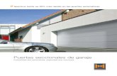 Puertas seccionales de garaje - EMAP PUERTAS ... › pdf › seccional-garaje_.pdfEstas puertas de garaje de alta calidad se abren verticalmente y por ello le ofrecen mucho espacio