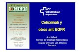 Cetuximab y otros anti EGFR - GICOR › simposios › 2008 › mesa2 › Cetuximab y otros anti EG… · Una gran mayoría de tumores de CyC expresan niveles altos de EGFR Los tratamientos