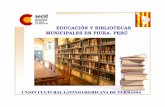EDUCACIÓN Y BIBLIOTECAS MUNICIPALES EN PIURA- PERÚusuaris.tinet.cat/uclt2/solid_lomas/informe preliminar.pdf · 2 INFORMACIÓN ECONÓMICA2. INFORMACIÓN ECONÓMICA PBI (2006) Millones