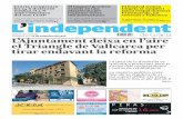 L'Independent de Gràcia | Tota la informació de Gràcia - … · 2018-09-21 · L’Independent de Gràcia 21 de setembre de 2018 Societat 3 L’Ajuntament s’obre a sacriﬁ car