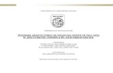 PROGRAMA ARQUITECTÓNICO DE HOGAR SAN VICENTE DE … · 2012-02-29 · 4. Diagrama general de relaciones de “Clínica Profesionales en Rehabilitación” 97 5. Esquemas de áreas