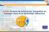 gvSIG: Sistema de Información Geográfica en Software Libre ...downloads.gvsig.org/download/documents/reports/... · Escenarios de uso: Un usuario GIS necesita un tema de datos específico