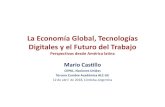 La Economía Global, Tecnologías Digitales y el Futuro del ......“gig economy” Consolidation and emergence ... • El liderazgo de la manufactura avanzada tiene implicancias profundas
