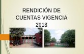 RENDICIÓN DE CUENTAS VIGENCIA 2018industrial.edu.co/pdf/2018-rendicion-de-cuentas.pdf · 2019-03-29 · Limpieza y mantenimiento de techos, cielo raso, y tapar goteras en la sede
