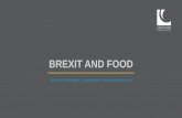 BREXIT AND FOOD€¦ · BREXIT AND FOOD . Lexington Communications | Food Matters Live 2017 9 – 147 - 184 0 – 161 - 152 ... Key issues for Food and Drink 4. Scenarios and probabilities