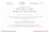 Anexo II Guía de Proyectos - Agencia Espacial Mexicana€¦ · Anexo II Guía de Proyectos Convocatoria “Oportunidad de Estancias en NASA-AMES ... experimentation in the lab. The
