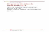 Informe dels principals resultats Enquesta de salut … › serveis › biblioteca › docs › bib › pec › ...Maig de 2012 2 de 56 Enquesta de salut de Catalunya 2011 Informe