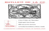 800 anys de les clarisses La Família Carmelitana a Aitona i Lleida · 2011-11-02 · dossier (després convertit en llibre) sobre l‟estada dels carmelites a la vila, que estava