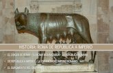 HISTORIA: ROMA DE REPÚBLICA A IMPERIO · ROMA: EL IMPERIO (SIGLOS I-V d.C.) Lecturas pp. 244-245 Actividades 1, 2, 3 y 4 Lecturas pp. 246 –247 Actividad 1