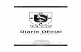 Diario Oficial - Yucatán · 2020-04-21 · DIARIO OFICIAL PÁGINA 3 Con fundamento en el Artículo 11 de la Ley del Diario Oficial del Gobierno del Estado de Yucatán, autorizo la