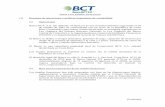 Notas a los Estados Financieros - Banco BCT S.A....Notas a los Estados Financieros 1 (Continúa) (1) Resumen de operaciones y políticas importantes de contabilidad (a) Operaciones