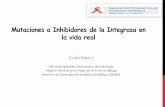 Mutaciones a Inhibidores de la Integrasa en la vida realregist2.virology-education.com/2017/2ndSpanHCF/05... · 2017-05-12 · Mutaciones a Inhibidores de la Integrasa en la vida