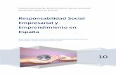 Responsabilidad Social Empresarial y Emprendimiento en España · Responsabilidad Social Empresarial y Emprendimiento en España Alicia Coduras. Directora Técnica del proyecto GEM