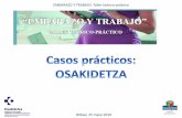 EMBARAZO Y TRABAJO · 2016-06-06 · EMBARAZO Y TRABAJO: Taller teórico-práctico Bilbao, 25 mayo 2016 ACTUACIONES (2) •Nueva cita en 4 – 6 semanas para nueva valoración •Riesgo
