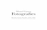 Manel Gausa Fotografies › cmsFiles › catalog › retrats.pdf · Retrats d’una dècada: 1956-1966 Gent de l’art i del teatre | Escenes teatrals i personatges. Al meu pare que