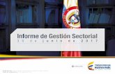 Informe de Gestión Sectorial - Cancillería...Informe de Gestión Sectorial - 30 de junio de 2017 | Ministerio de Relaciones Exteriores y su Fondo Rotatorio bilateral y de cooperación