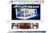 NUEVO EQUIPO DE GRANALLADO HUMEDO AMPHIBLAST DE … · 2018-08-21 · Eléctricos El sistema AmphiBlast puede trabajar en un amplio rango de presiones de granallado El sistema permite