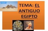 TEMA: EL ANTIGUO EGIPTO€¦ · 1. El país del Nilo •La civilización egipcia surgió hace más de 5.000 años en el nordeste de África, junto al río Nilo. •Este río atraviesa