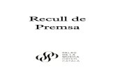Recull de Premsa - Palau de la Música Catalana€¦ · Andrés Calamaro debutarà al Palau de la Música el 7 de juny en el marc del Guitar Fest BCN, que ahir va completar la programació