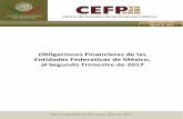 Obligaciones Financieras de las Entidades Federativas de ... › publicaciones › documento › 2017 › cefp02… · segundo trimestre de 2011 (12.1 por ciento) y su nivel mínimo