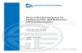 Procedimiento para la Elaboración del Informe Circunstanciado › portal › Uploads › PDF... · Procedimiento para la Elaboración del Informe Circunstanciado Resolución: CGE/102/2013