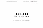 REIB · 2016-11-24 · Revista Electrónica Iberoamericana ISSN: 1988 - 0618  Vol. 10, nº1. 2016 REIB Vol. 10, nº1. 2016 EJEMPLAR COMPLETO