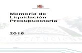 Memoria presupuestaria 2016 - Tribunal Constitucional de España · 2017-06-02 · Constitucional”, por importe de 2.000,00 euros, para atender la cuota anual que corresponde al